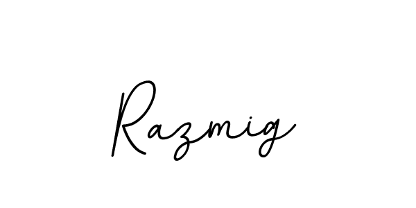 The best way (BallpointsItalic-DORy9) to make a short signature is to pick only two or three words in your name. The name Razmig include a total of six letters. For converting this name. Razmig signature style 11 images and pictures png