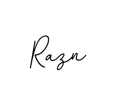 How to make Razn name signature. Use BallpointsItalic-DORy9 style for creating short signs online. This is the latest handwritten sign. Razn signature style 11 images and pictures png
