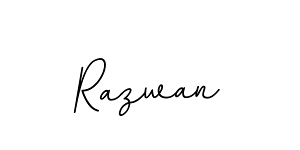 Use a signature maker to create a handwritten signature online. With this signature software, you can design (BallpointsItalic-DORy9) your own signature for name Razwan. Razwan signature style 11 images and pictures png