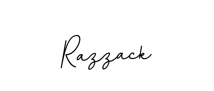 You should practise on your own different ways (BallpointsItalic-DORy9) to write your name (Razzack) in signature. don't let someone else do it for you. Razzack signature style 11 images and pictures png