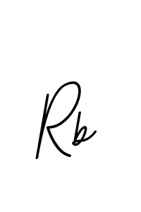 Make a beautiful signature design for name Rb. With this signature (BallpointsItalic-DORy9) style, you can create a handwritten signature for free. Rb signature style 11 images and pictures png