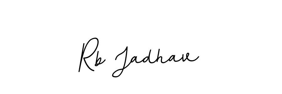 Here are the top 10 professional signature styles for the name Rb Jadhav. These are the best autograph styles you can use for your name. Rb Jadhav signature style 11 images and pictures png