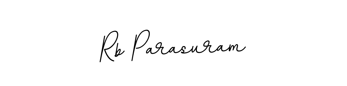 Design your own signature with our free online signature maker. With this signature software, you can create a handwritten (BallpointsItalic-DORy9) signature for name Rb Parasuram. Rb Parasuram signature style 11 images and pictures png