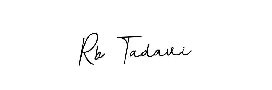 It looks lik you need a new signature style for name Rb Tadavi. Design unique handwritten (BallpointsItalic-DORy9) signature with our free signature maker in just a few clicks. Rb Tadavi signature style 11 images and pictures png