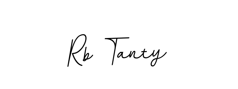 Create a beautiful signature design for name Rb Tanty. With this signature (BallpointsItalic-DORy9) fonts, you can make a handwritten signature for free. Rb Tanty signature style 11 images and pictures png