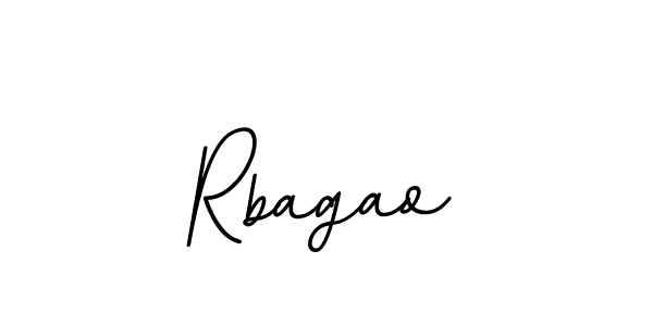 You should practise on your own different ways (BallpointsItalic-DORy9) to write your name (Rbagao) in signature. don't let someone else do it for you. Rbagao signature style 11 images and pictures png