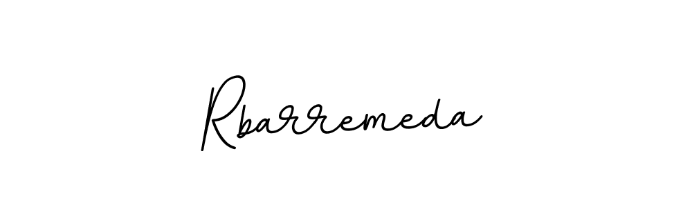 Use a signature maker to create a handwritten signature online. With this signature software, you can design (BallpointsItalic-DORy9) your own signature for name Rbarremeda. Rbarremeda signature style 11 images and pictures png