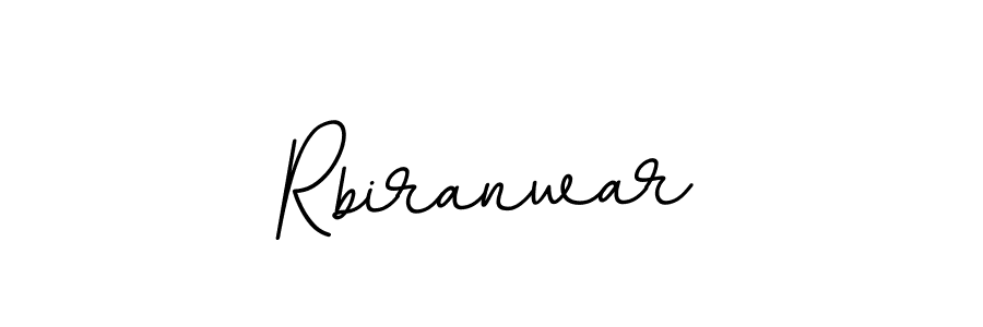 The best way (BallpointsItalic-DORy9) to make a short signature is to pick only two or three words in your name. The name Rbiranwar include a total of six letters. For converting this name. Rbiranwar signature style 11 images and pictures png