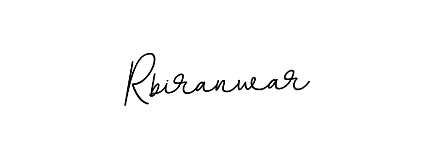 The best way (BallpointsItalic-DORy9) to make a short signature is to pick only two or three words in your name. The name Rbiranwar include a total of six letters. For converting this name. Rbiranwar signature style 11 images and pictures png