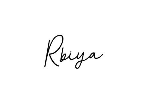 Also we have Rbiya name is the best signature style. Create professional handwritten signature collection using BallpointsItalic-DORy9 autograph style. Rbiya signature style 11 images and pictures png
