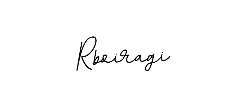 The best way (BallpointsItalic-DORy9) to make a short signature is to pick only two or three words in your name. The name Rboiragi include a total of six letters. For converting this name. Rboiragi signature style 11 images and pictures png