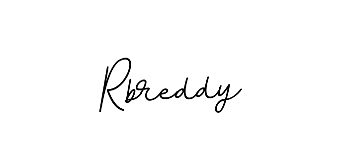 if you are searching for the best signature style for your name Rbreddy. so please give up your signature search. here we have designed multiple signature styles  using BallpointsItalic-DORy9. Rbreddy signature style 11 images and pictures png