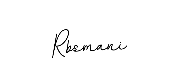 It looks lik you need a new signature style for name Rbsmani. Design unique handwritten (BallpointsItalic-DORy9) signature with our free signature maker in just a few clicks. Rbsmani signature style 11 images and pictures png