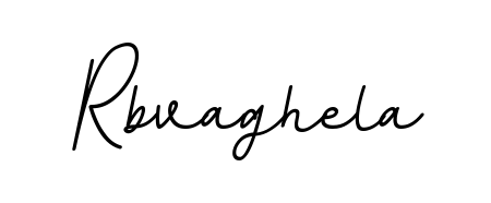 This is the best signature style for the Rbvaghela name. Also you like these signature font (BallpointsItalic-DORy9). Mix name signature. Rbvaghela signature style 11 images and pictures png
