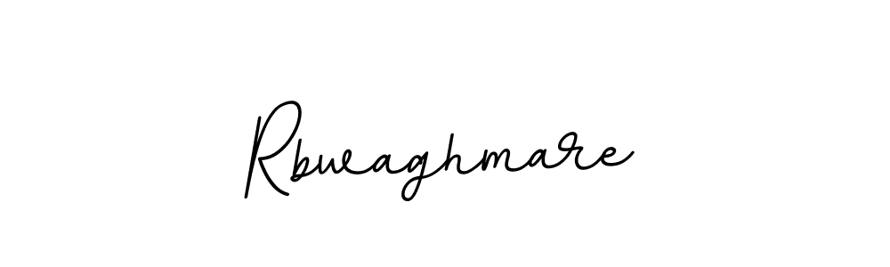 Also we have Rbwaghmare name is the best signature style. Create professional handwritten signature collection using BallpointsItalic-DORy9 autograph style. Rbwaghmare signature style 11 images and pictures png