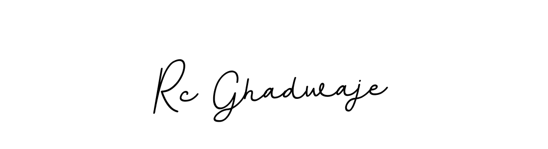 Make a beautiful signature design for name Rc Ghadwaje. Use this online signature maker to create a handwritten signature for free. Rc Ghadwaje signature style 11 images and pictures png