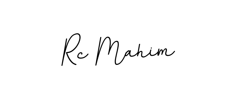 How to Draw Rc Mahim signature style? BallpointsItalic-DORy9 is a latest design signature styles for name Rc Mahim. Rc Mahim signature style 11 images and pictures png