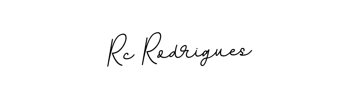 You should practise on your own different ways (BallpointsItalic-DORy9) to write your name (Rc Rodrigues) in signature. don't let someone else do it for you. Rc Rodrigues signature style 11 images and pictures png