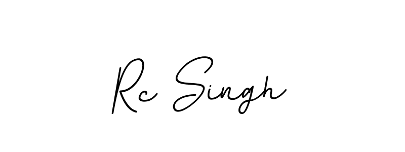 It looks lik you need a new signature style for name Rc Singh. Design unique handwritten (BallpointsItalic-DORy9) signature with our free signature maker in just a few clicks. Rc Singh signature style 11 images and pictures png