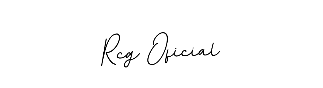Use a signature maker to create a handwritten signature online. With this signature software, you can design (BallpointsItalic-DORy9) your own signature for name Rcg Oficial. Rcg Oficial signature style 11 images and pictures png