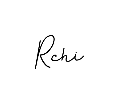 Make a beautiful signature design for name Rchi. With this signature (BallpointsItalic-DORy9) style, you can create a handwritten signature for free. Rchi signature style 11 images and pictures png