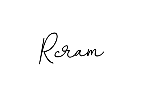 You should practise on your own different ways (BallpointsItalic-DORy9) to write your name (Rcram) in signature. don't let someone else do it for you. Rcram signature style 11 images and pictures png