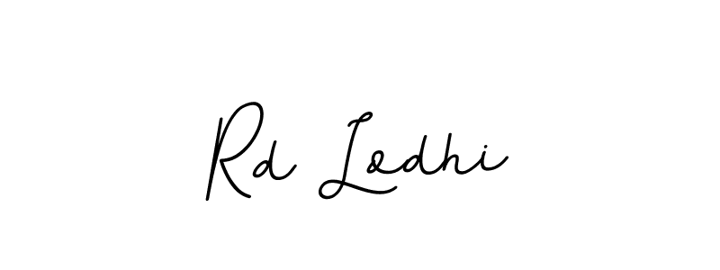 Make a beautiful signature design for name Rd Lodhi. With this signature (BallpointsItalic-DORy9) style, you can create a handwritten signature for free. Rd Lodhi signature style 11 images and pictures png