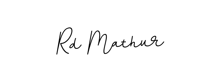 How to make Rd Mathur signature? BallpointsItalic-DORy9 is a professional autograph style. Create handwritten signature for Rd Mathur name. Rd Mathur signature style 11 images and pictures png