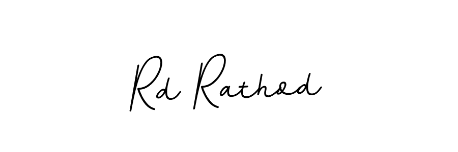 Design your own signature with our free online signature maker. With this signature software, you can create a handwritten (BallpointsItalic-DORy9) signature for name Rd Rathod. Rd Rathod signature style 11 images and pictures png