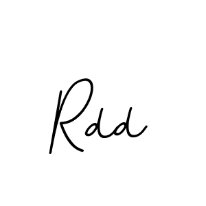 Make a beautiful signature design for name Rdd. With this signature (BallpointsItalic-DORy9) style, you can create a handwritten signature for free. Rdd signature style 11 images and pictures png