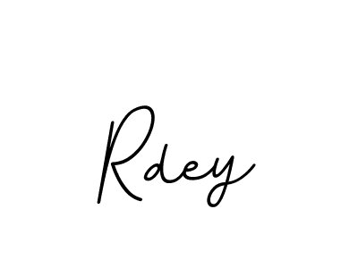 How to make Rdey name signature. Use BallpointsItalic-DORy9 style for creating short signs online. This is the latest handwritten sign. Rdey signature style 11 images and pictures png