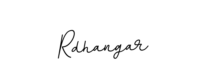How to make Rdhangar name signature. Use BallpointsItalic-DORy9 style for creating short signs online. This is the latest handwritten sign. Rdhangar signature style 11 images and pictures png