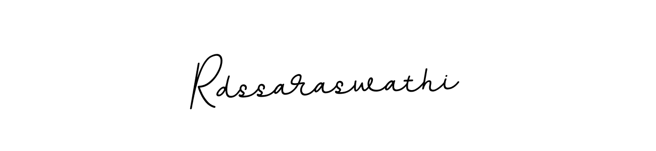 Design your own signature with our free online signature maker. With this signature software, you can create a handwritten (BallpointsItalic-DORy9) signature for name Rdssaraswathi. Rdssaraswathi signature style 11 images and pictures png