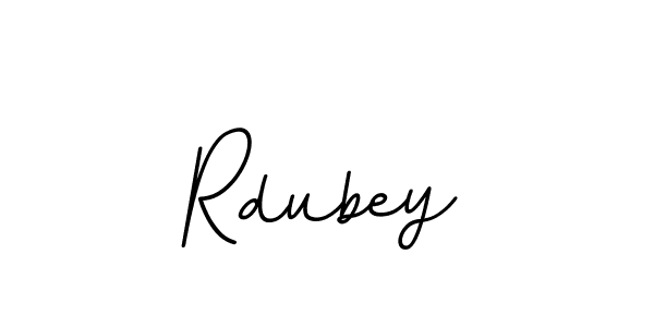 Make a beautiful signature design for name Rdubey. With this signature (BallpointsItalic-DORy9) style, you can create a handwritten signature for free. Rdubey signature style 11 images and pictures png