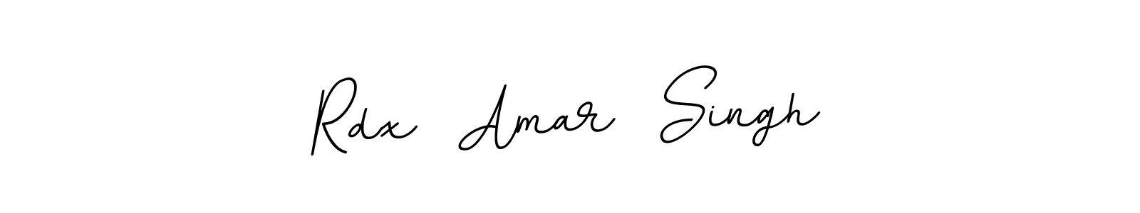 Rdx  Amar  Singh stylish signature style. Best Handwritten Sign (BallpointsItalic-DORy9) for my name. Handwritten Signature Collection Ideas for my name Rdx  Amar  Singh. Rdx  Amar  Singh signature style 11 images and pictures png