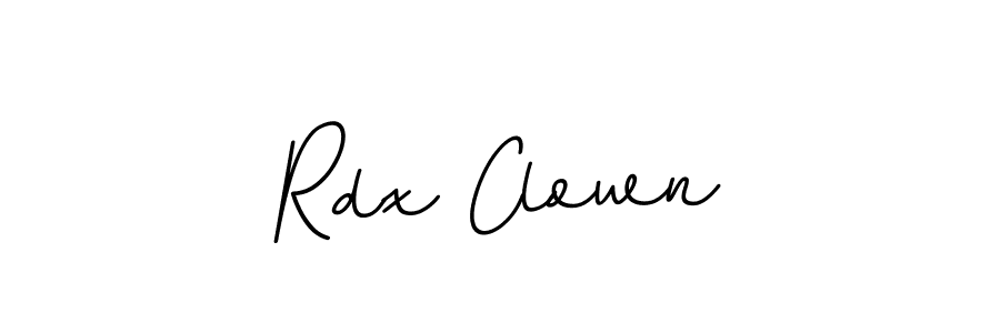 You should practise on your own different ways (BallpointsItalic-DORy9) to write your name (Rdx Clown) in signature. don't let someone else do it for you. Rdx Clown signature style 11 images and pictures png