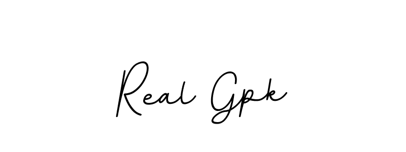 Design your own signature with our free online signature maker. With this signature software, you can create a handwritten (BallpointsItalic-DORy9) signature for name Real Gpk. Real Gpk signature style 11 images and pictures png