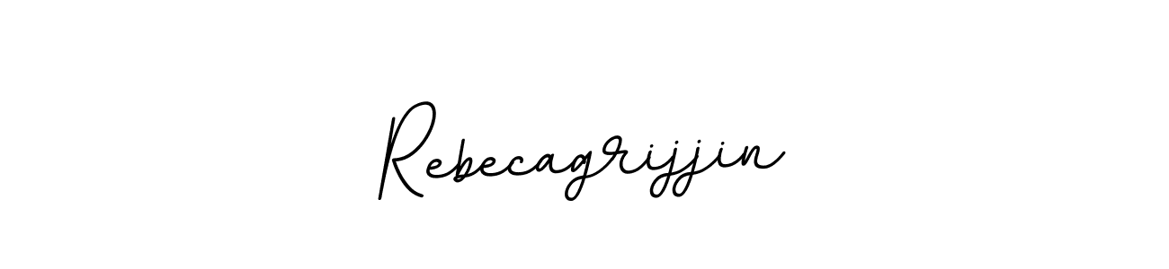 Create a beautiful signature design for name Rebecagrijjin. With this signature (BallpointsItalic-DORy9) fonts, you can make a handwritten signature for free. Rebecagrijjin signature style 11 images and pictures png