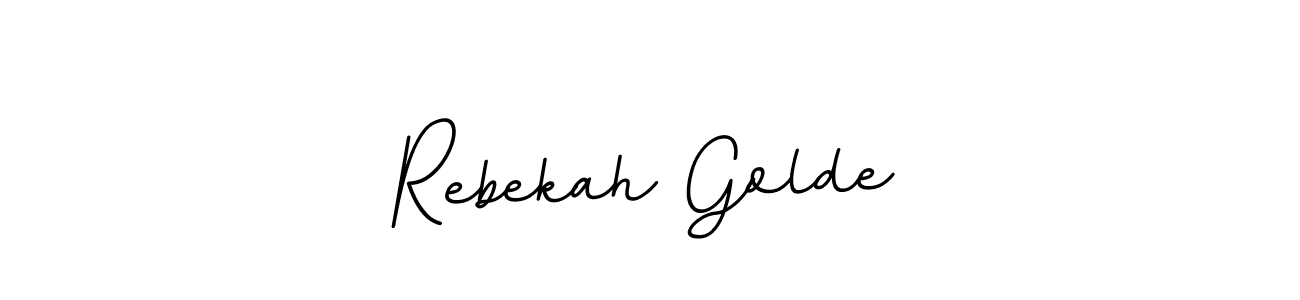 if you are searching for the best signature style for your name Rebekah Golde. so please give up your signature search. here we have designed multiple signature styles  using BallpointsItalic-DORy9. Rebekah Golde signature style 11 images and pictures png