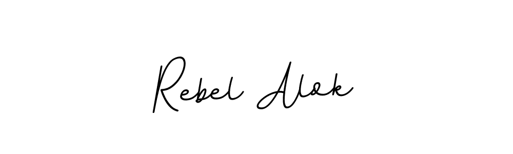 You can use this online signature creator to create a handwritten signature for the name Rebel Alok. This is the best online autograph maker. Rebel Alok signature style 11 images and pictures png