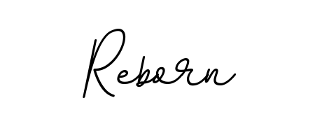 Express your personality with a custom Reborn signature crafted with BallpointsItalic-DORy9 typography. Free transparent PNG download available. Reborn signature style 11 images and pictures png