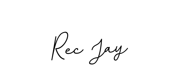 Also You can easily find your signature by using the search form. We will create Rec Jay name handwritten signature images for you free of cost using BallpointsItalic-DORy9 sign style. Rec Jay signature style 11 images and pictures png