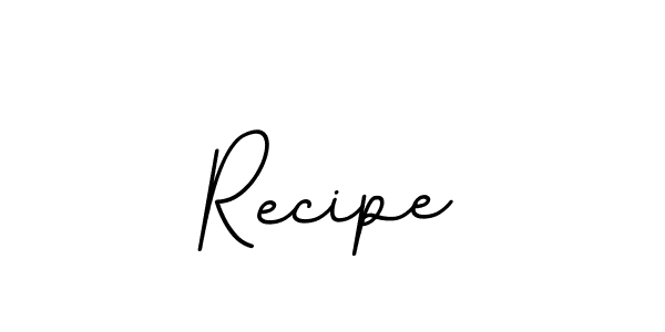 How to make Recipe name signature. Use BallpointsItalic-DORy9 style for creating short signs online. This is the latest handwritten sign. Recipe signature style 11 images and pictures png