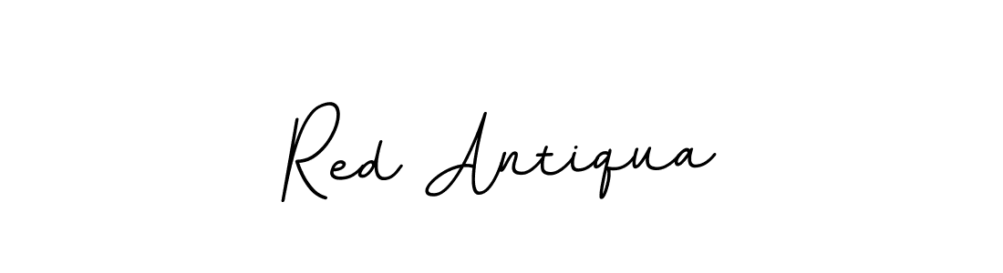Create a beautiful signature design for name Red Antiqua. With this signature (BallpointsItalic-DORy9) fonts, you can make a handwritten signature for free. Red Antiqua signature style 11 images and pictures png