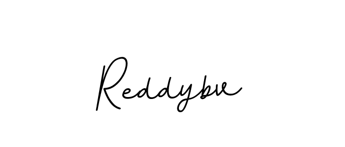 if you are searching for the best signature style for your name Reddybv. so please give up your signature search. here we have designed multiple signature styles  using BallpointsItalic-DORy9. Reddybv signature style 11 images and pictures png