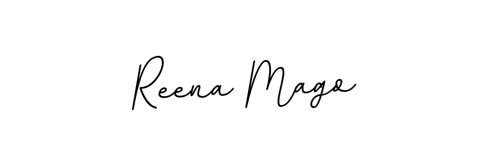 Similarly BallpointsItalic-DORy9 is the best handwritten signature design. Signature creator online .You can use it as an online autograph creator for name Reena Mago. Reena Mago signature style 11 images and pictures png
