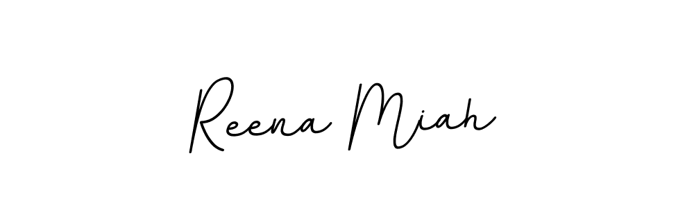 Reena Miah stylish signature style. Best Handwritten Sign (BallpointsItalic-DORy9) for my name. Handwritten Signature Collection Ideas for my name Reena Miah. Reena Miah signature style 11 images and pictures png