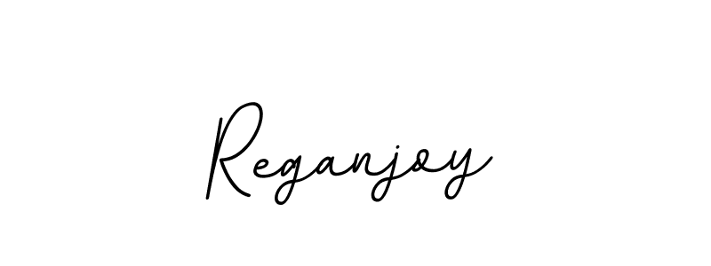 Make a beautiful signature design for name Reganjoy. With this signature (BallpointsItalic-DORy9) style, you can create a handwritten signature for free. Reganjoy signature style 11 images and pictures png