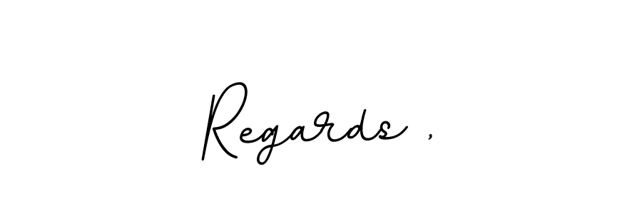 You can use this online signature creator to create a handwritten signature for the name Regards ,. This is the best online autograph maker. Regards , signature style 11 images and pictures png