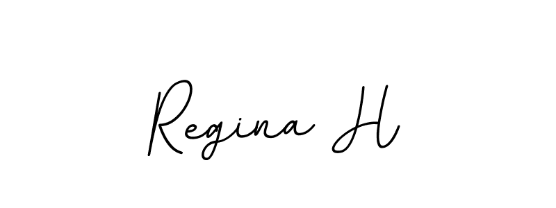 This is the best signature style for the Regina H name. Also you like these signature font (BallpointsItalic-DORy9). Mix name signature. Regina H signature style 11 images and pictures png